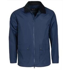 NEW! Barbour Domus Men's Waterproof Breathable Jacket British Luxury Navy M $398